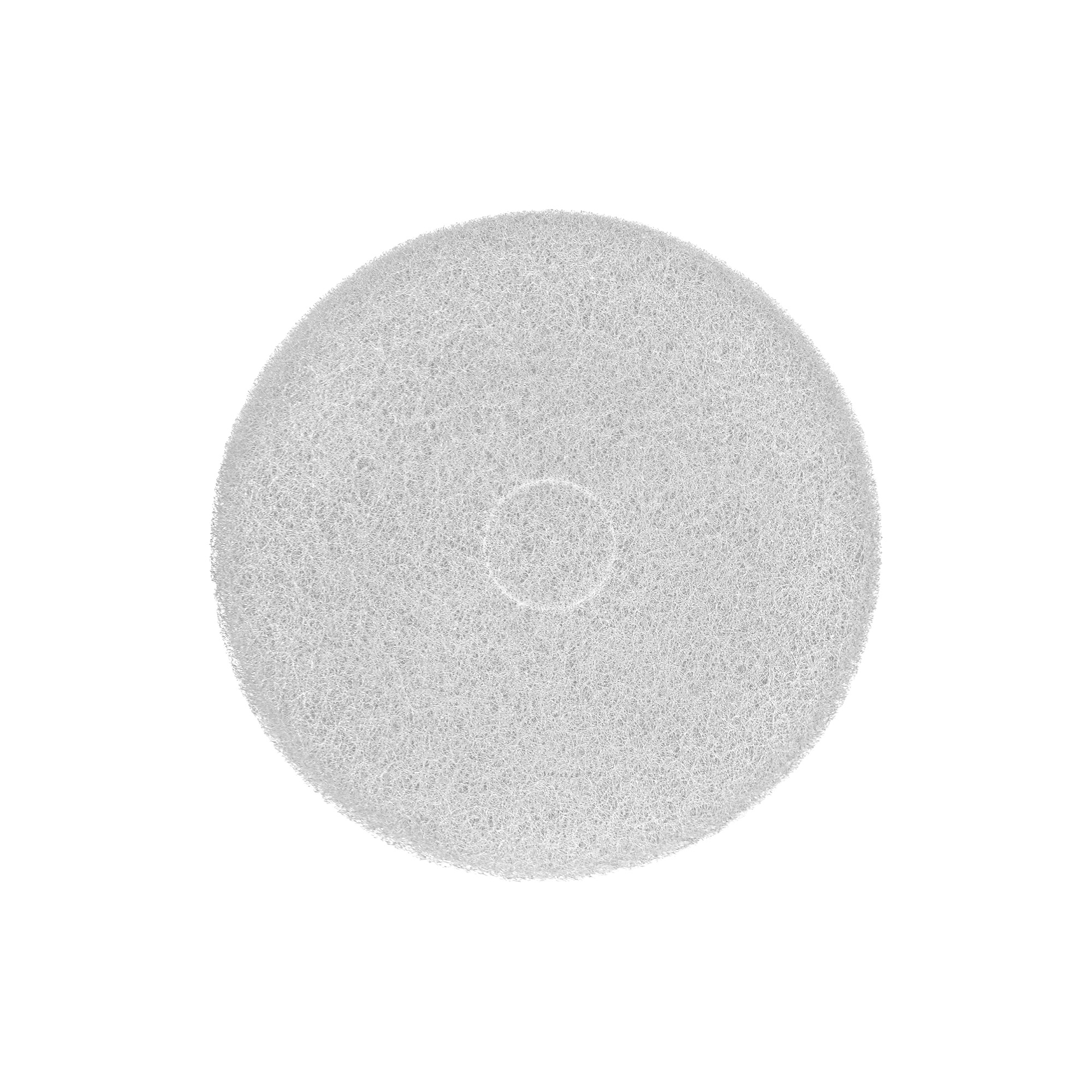 43 cm Zemin Temizleme Pedi Beyaz